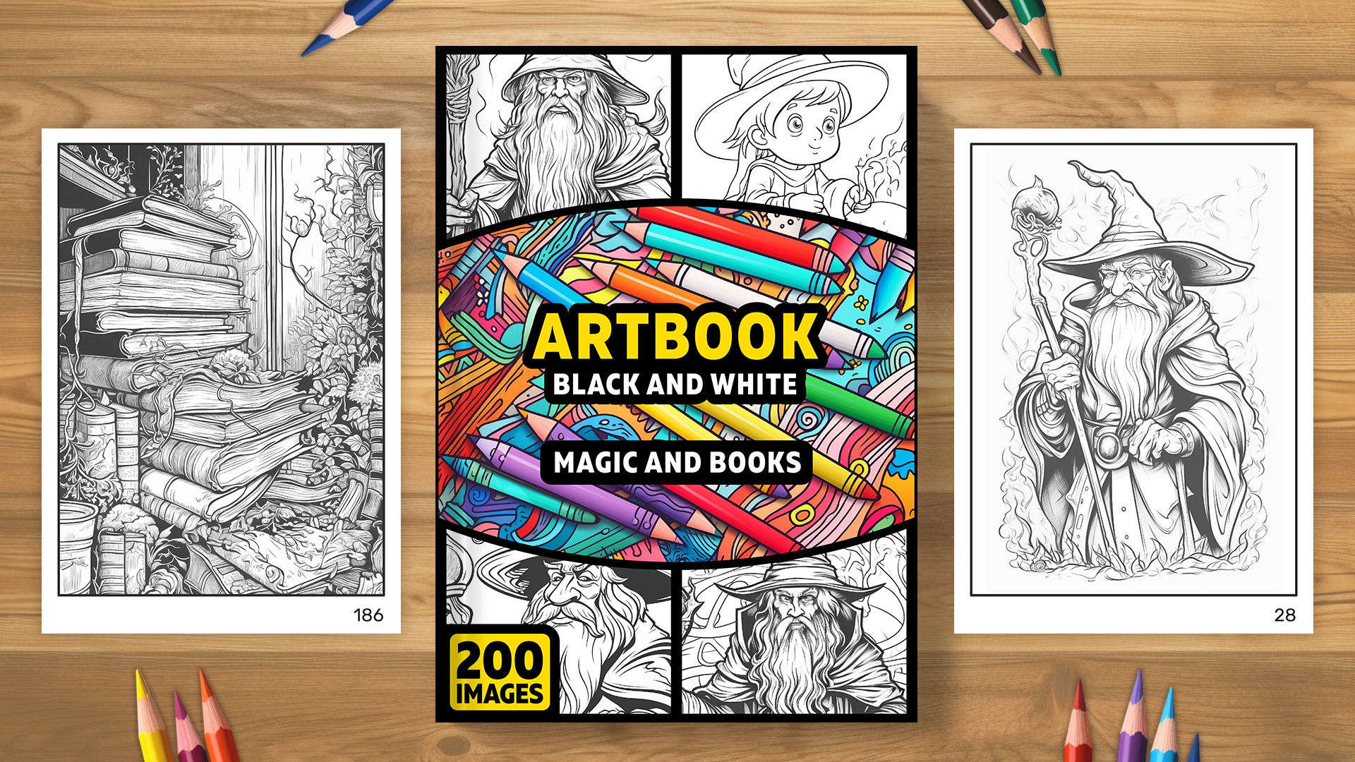 Artbook - Magic and books