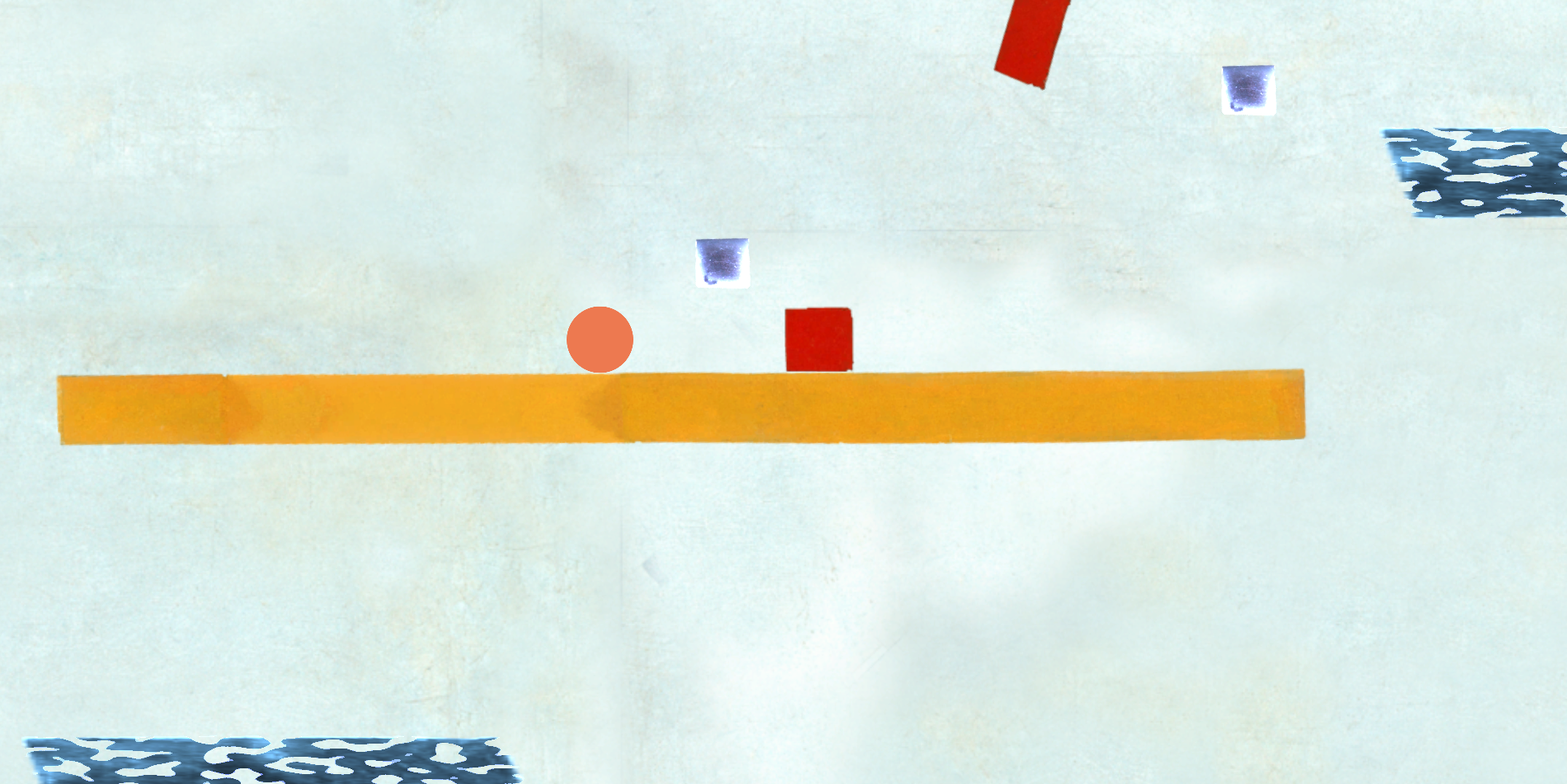 Malevic's Suprematist Painting Platformer Sandbox