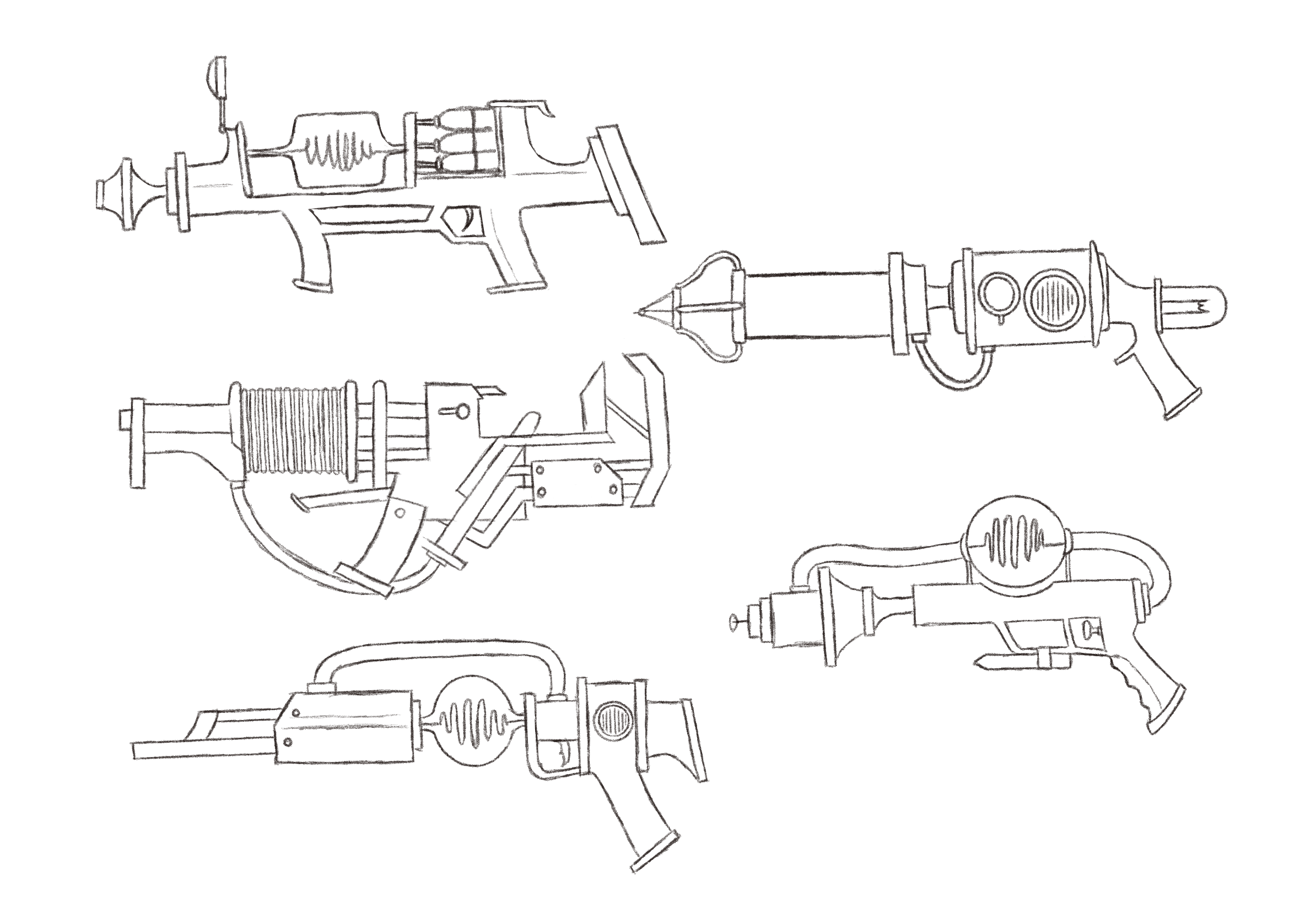 Gravity Gun Concept Art