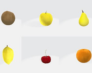 Pixel fruits. Cartoon 2D game sprite asset with apple banana mango cit By  Tartila