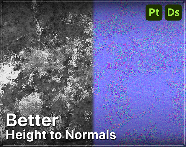 Better Height to Normals by Action Dawg