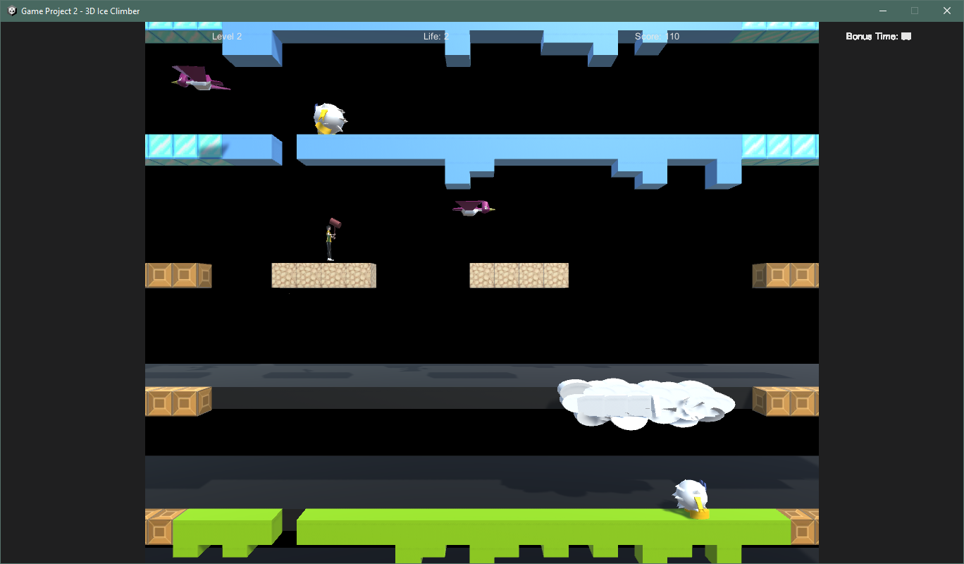 Game Project 2 - 3D Ice Climber