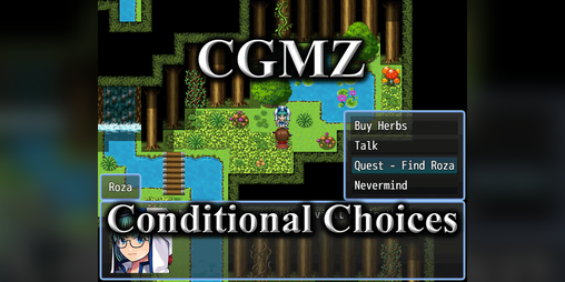 Cover image for [CGMZ] Conditional Choices for RPG Maker MZ
