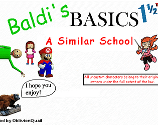 Baldi's Basics Tutorial: How to make a custom character by TheObliviousQuail