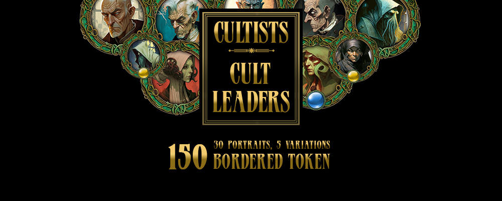 Cultist and Cult Leaders: Borders & Portraits