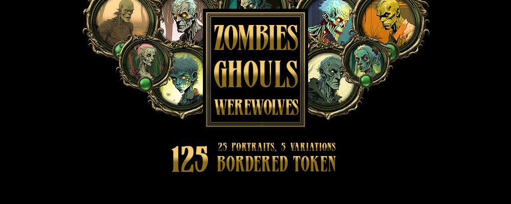 Werewolves, Zombies and Ghouls: Borders and Portraits