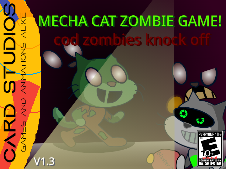 Mecha Cat Zombie Game V1.3