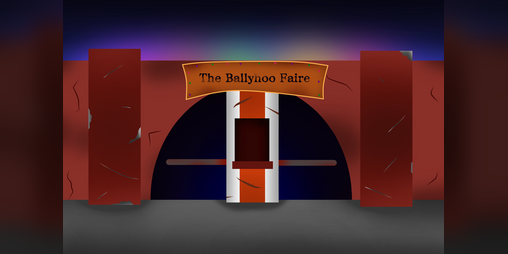 Cover image for Curse of the Ballyhoo Faire