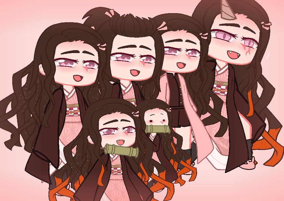 making nezuko in gacha club°• 