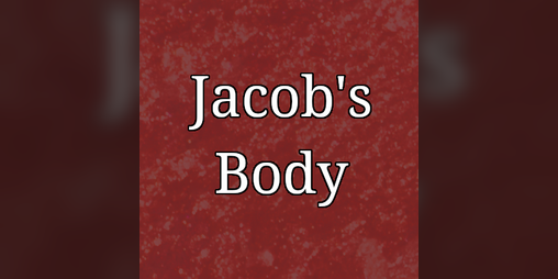 Cover image for Jacob's Body