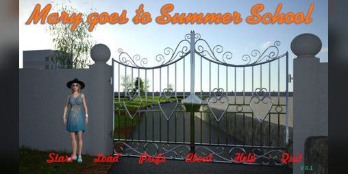 Cover image for Mary goes to Summer School
