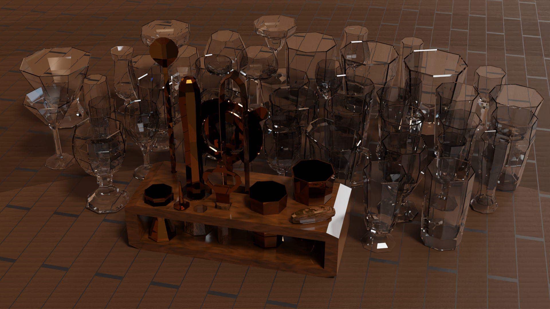 Mixology Set: Tools and Glassware