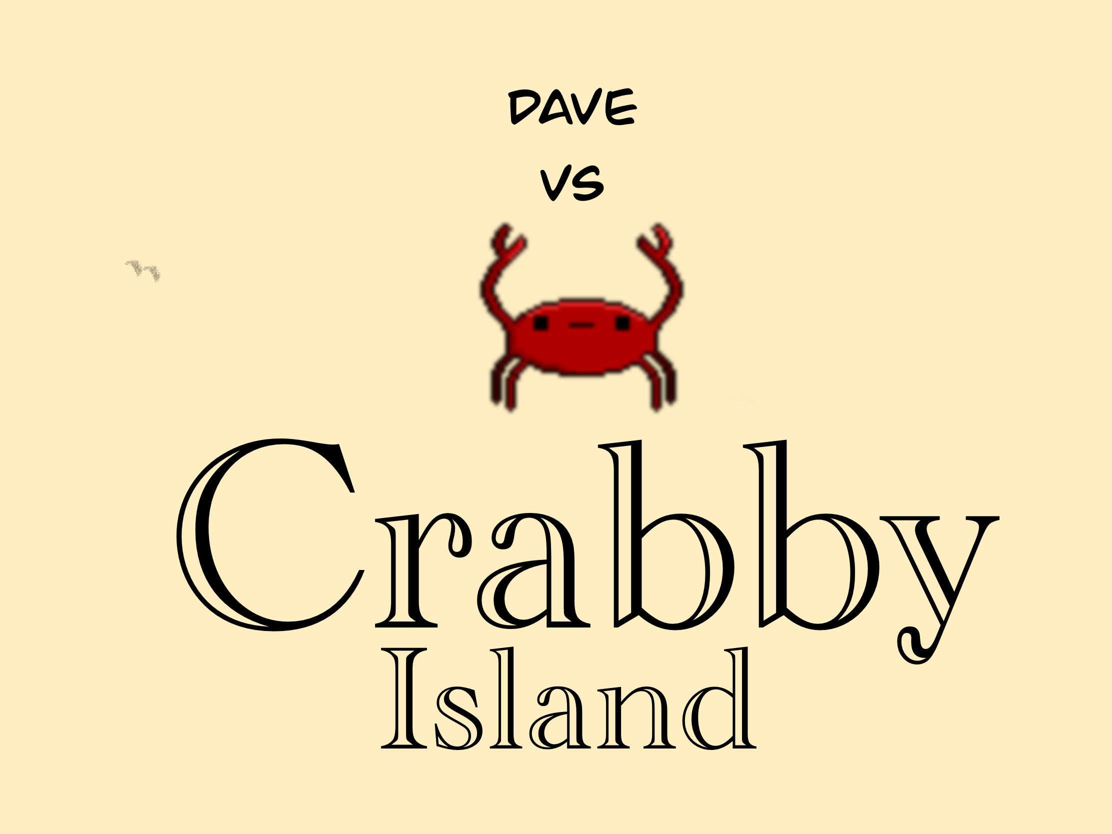 Dave vs. Crabby island