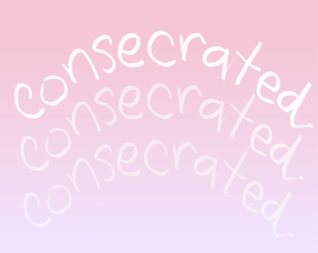 Cover image for consecrated