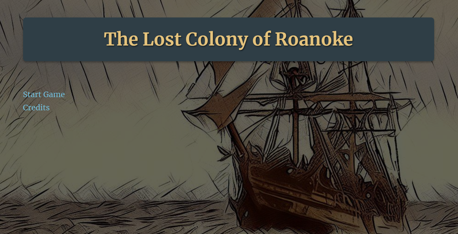 The Lost Colony of Roanoke by Krystof Marasek