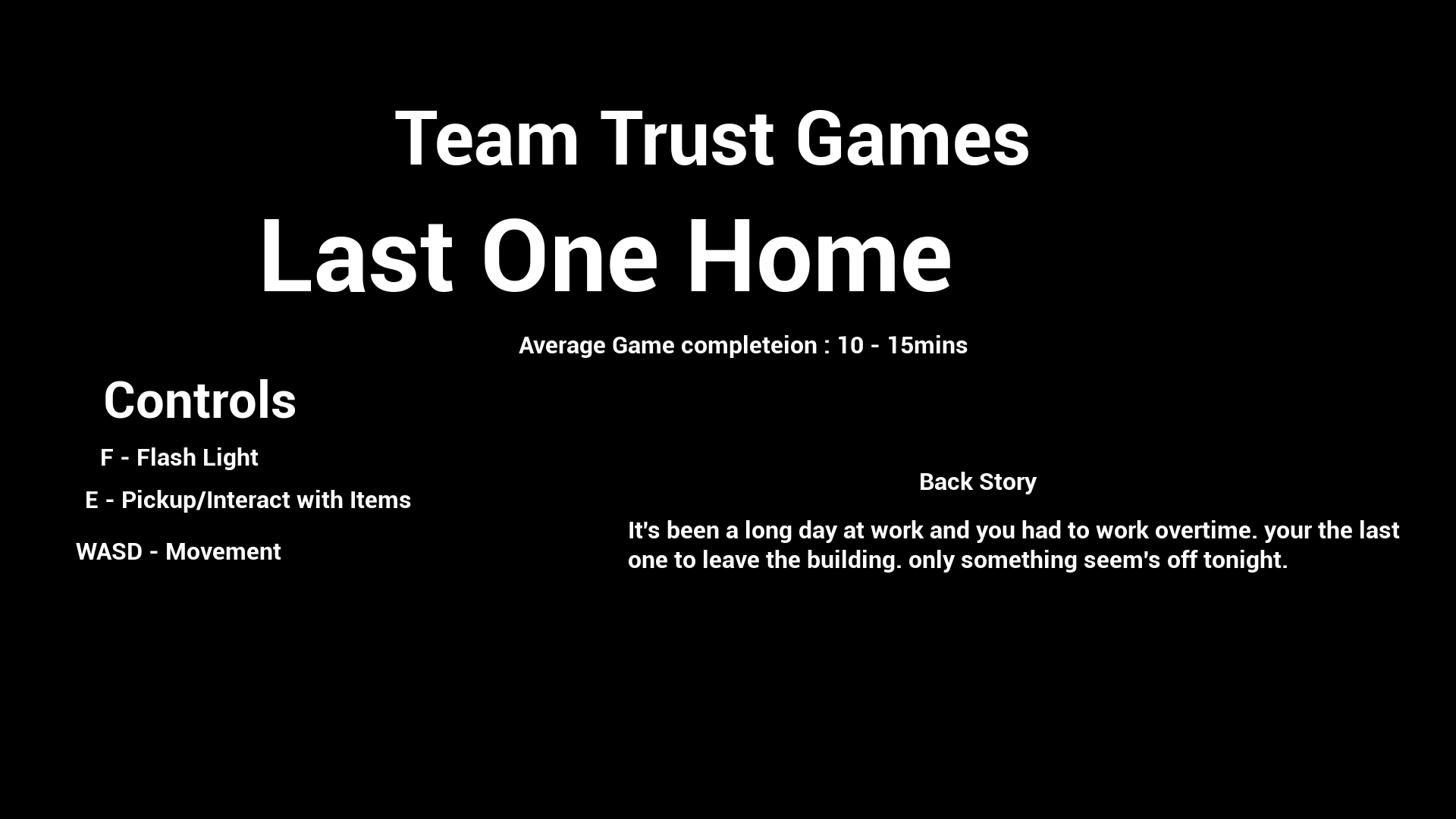 Last One Home cover