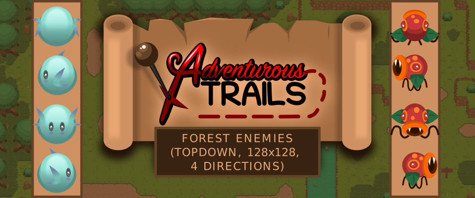 Adventurous Trails - Game Kit - Forest Enemies