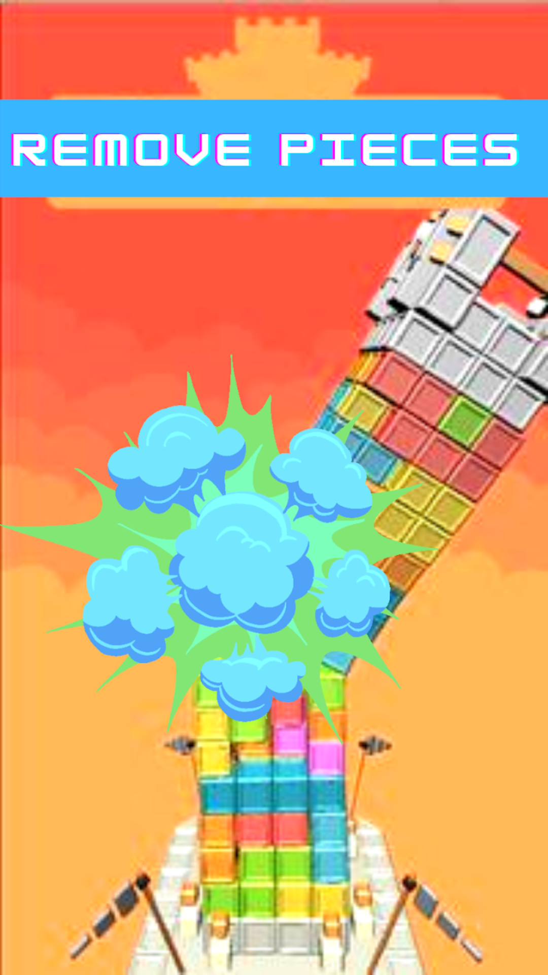 Tower Crush FallBlock Defence itch.io