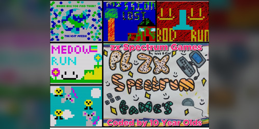 Cover image for Zx Spectrum games by Bearsden Primary 2023
