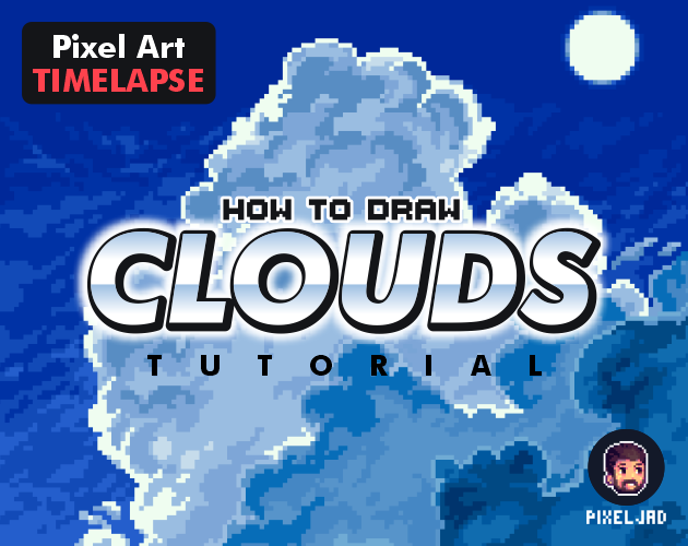 Free Clouds Pixel Art Asset Pack Download 