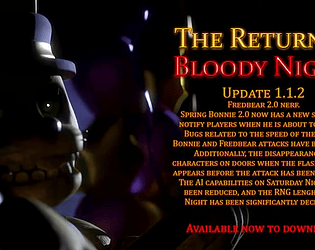 the return to bloody Demo fnaf
