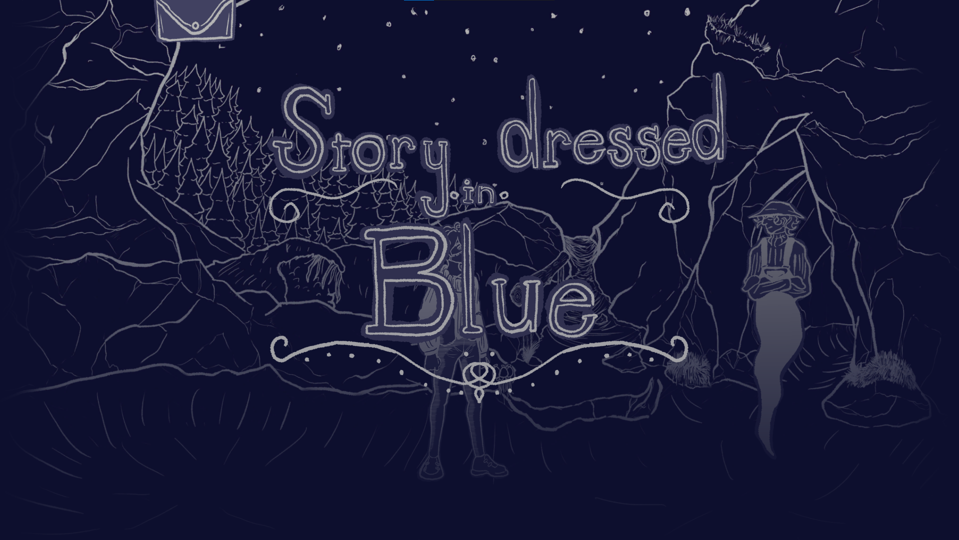 Story dressed in Blue