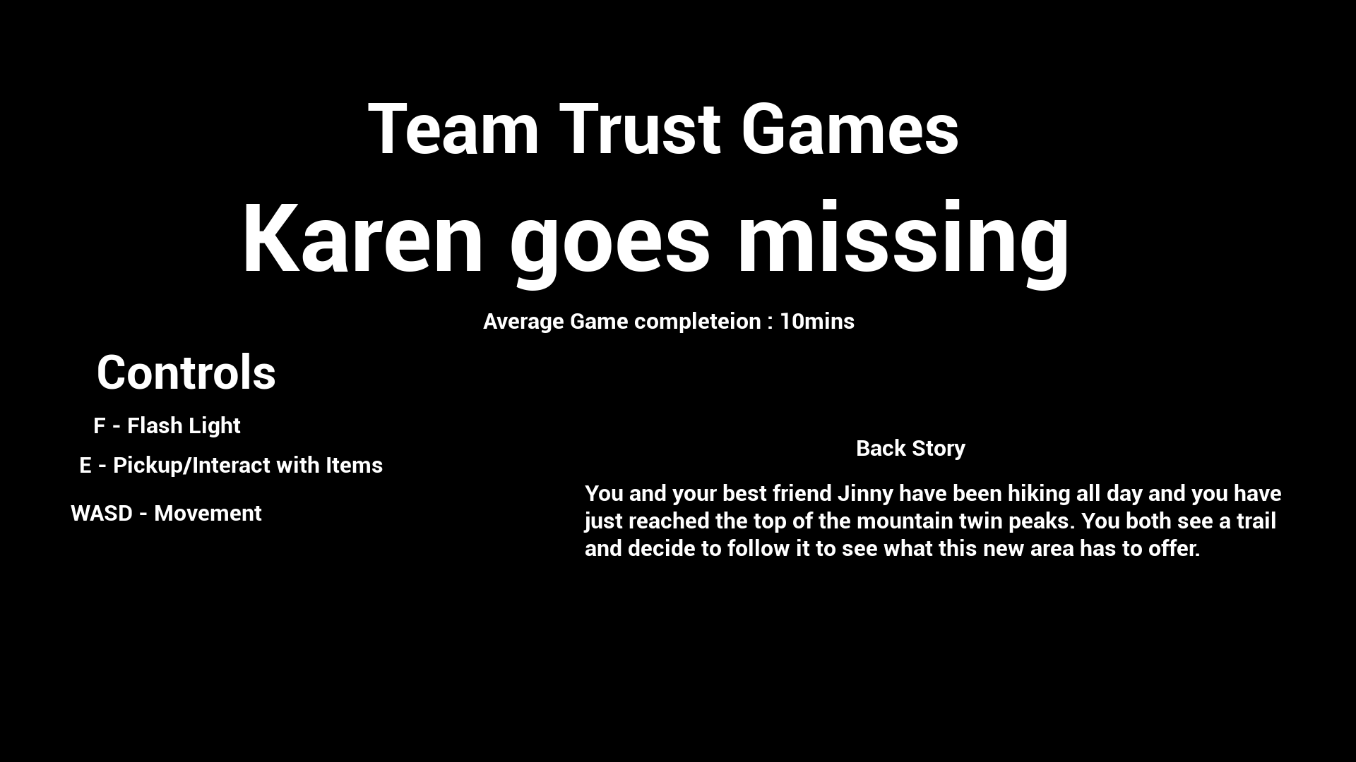 Karens Goes Missing