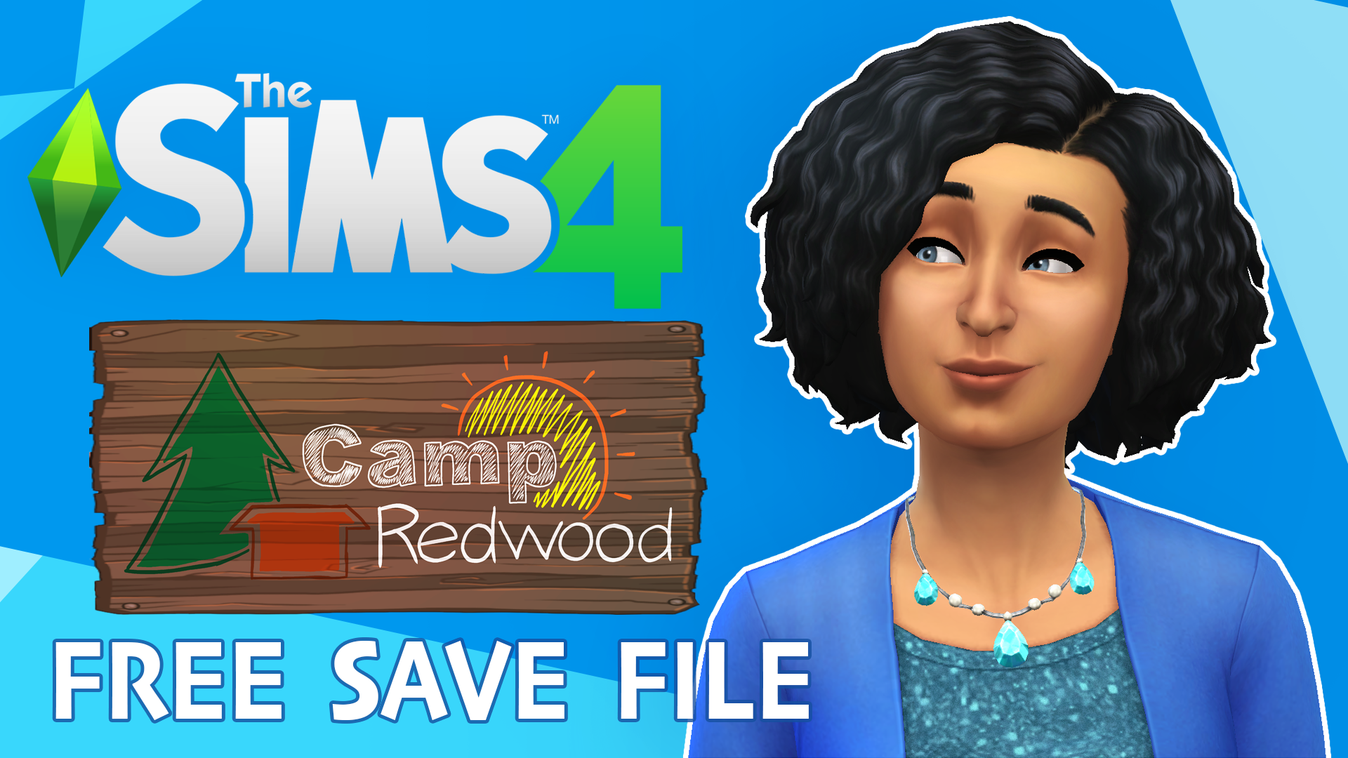 Camp Redwood Sims 4 Save