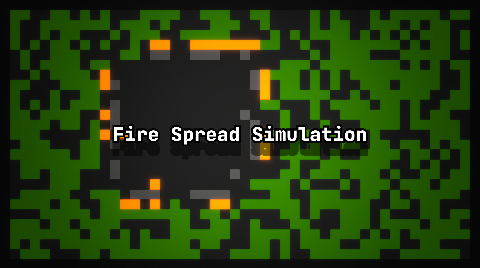 Fire Spreading Simulation