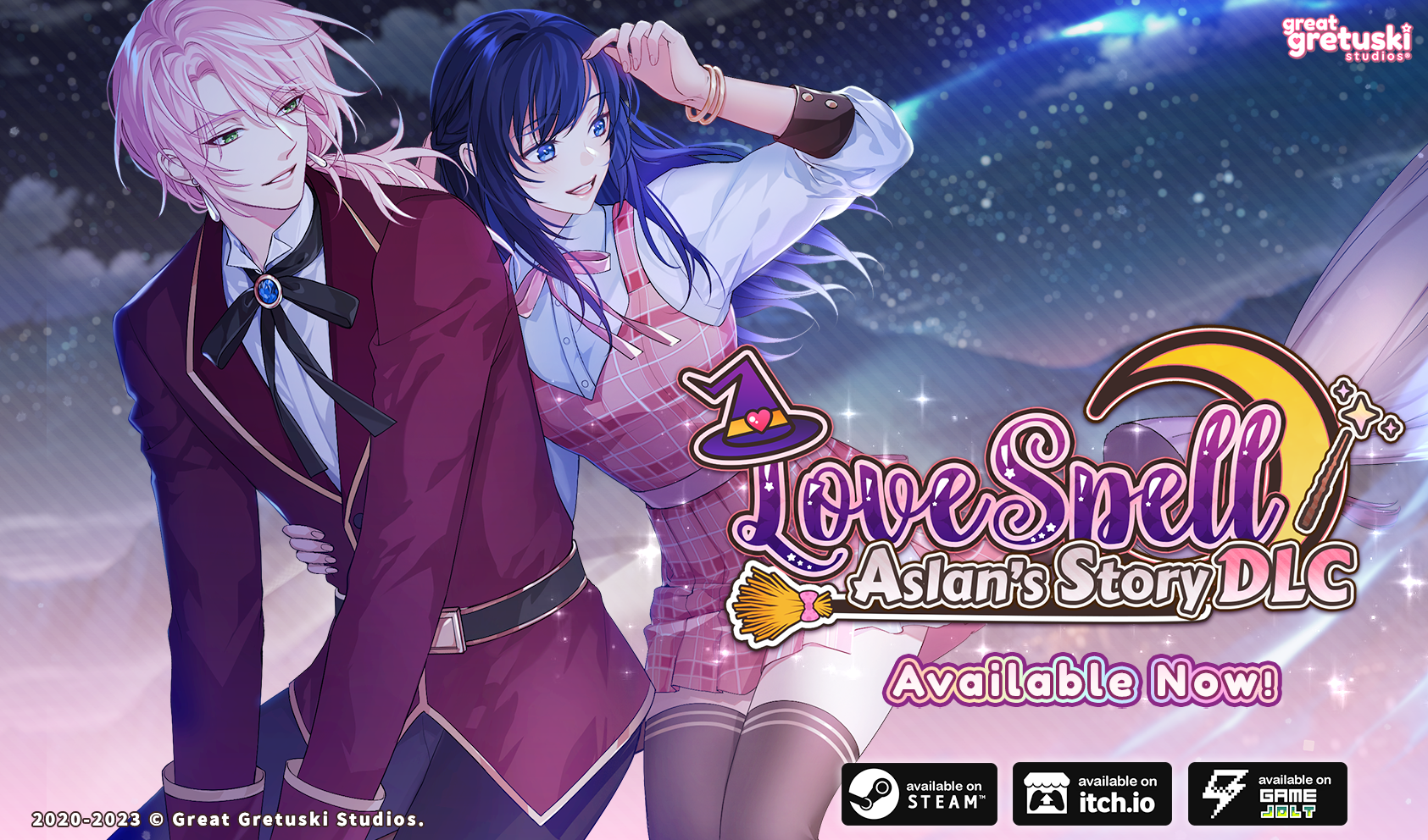 Love Spell: Starlight Edition - a magical otome by Great Gretuski 