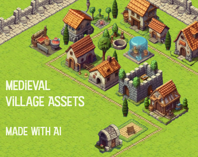 [AI] Free Medieval Village Assets