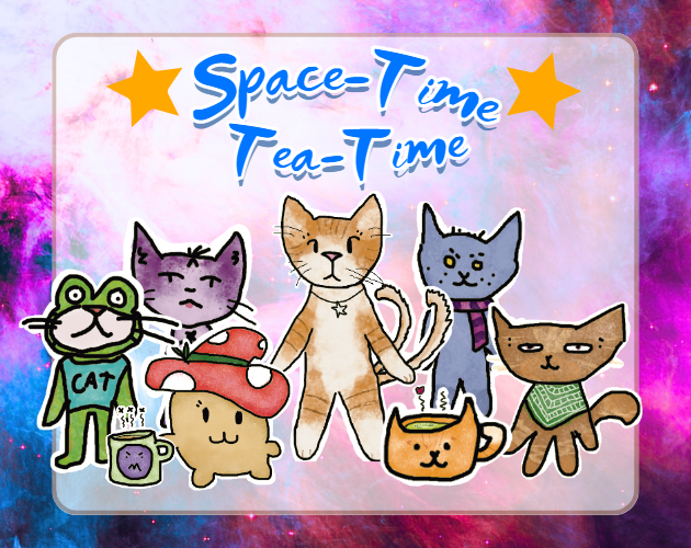 Cover image for Space-Time Tea-Time