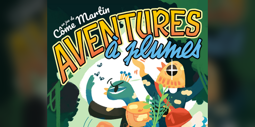 Cover image for Aventures à plumes