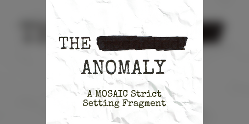 Cover image for The [Redacted] Anomaly