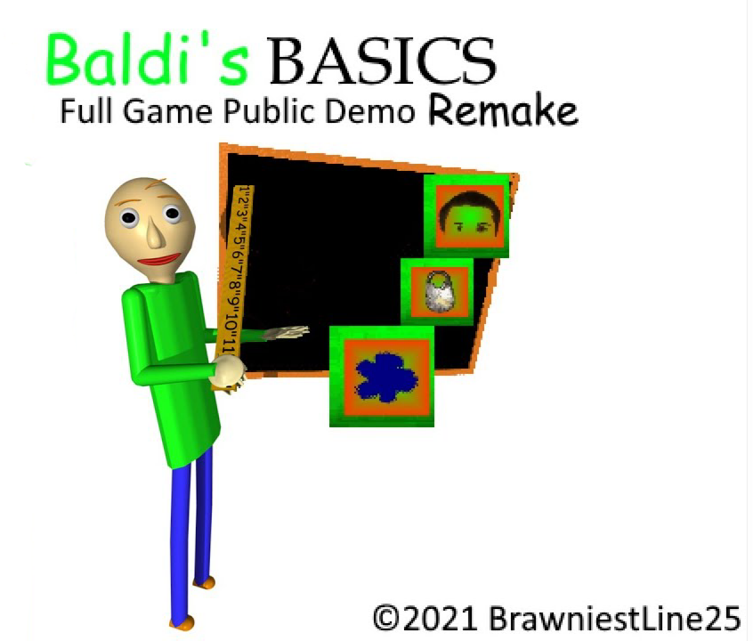 Baldi's Basics Full Game Public Demo Remake by Makbak2019