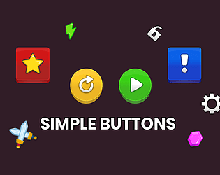Top rated simple icon. Top rated simple button.