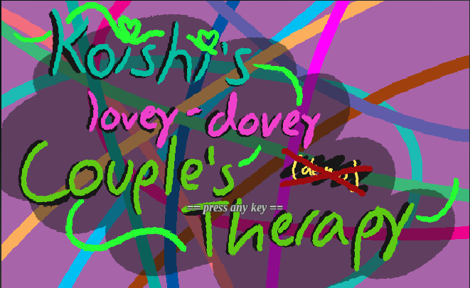 koishi's lovey-dovey couple's therapy