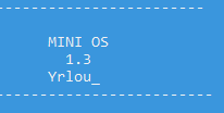 MINI OS V1.3 by Yrlou_Games and apps