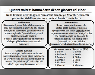 Quante volte ti hanno detto di non giocare col cibo?  