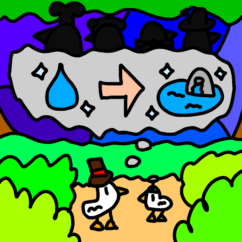 Professor Quackington and the Magical Pond