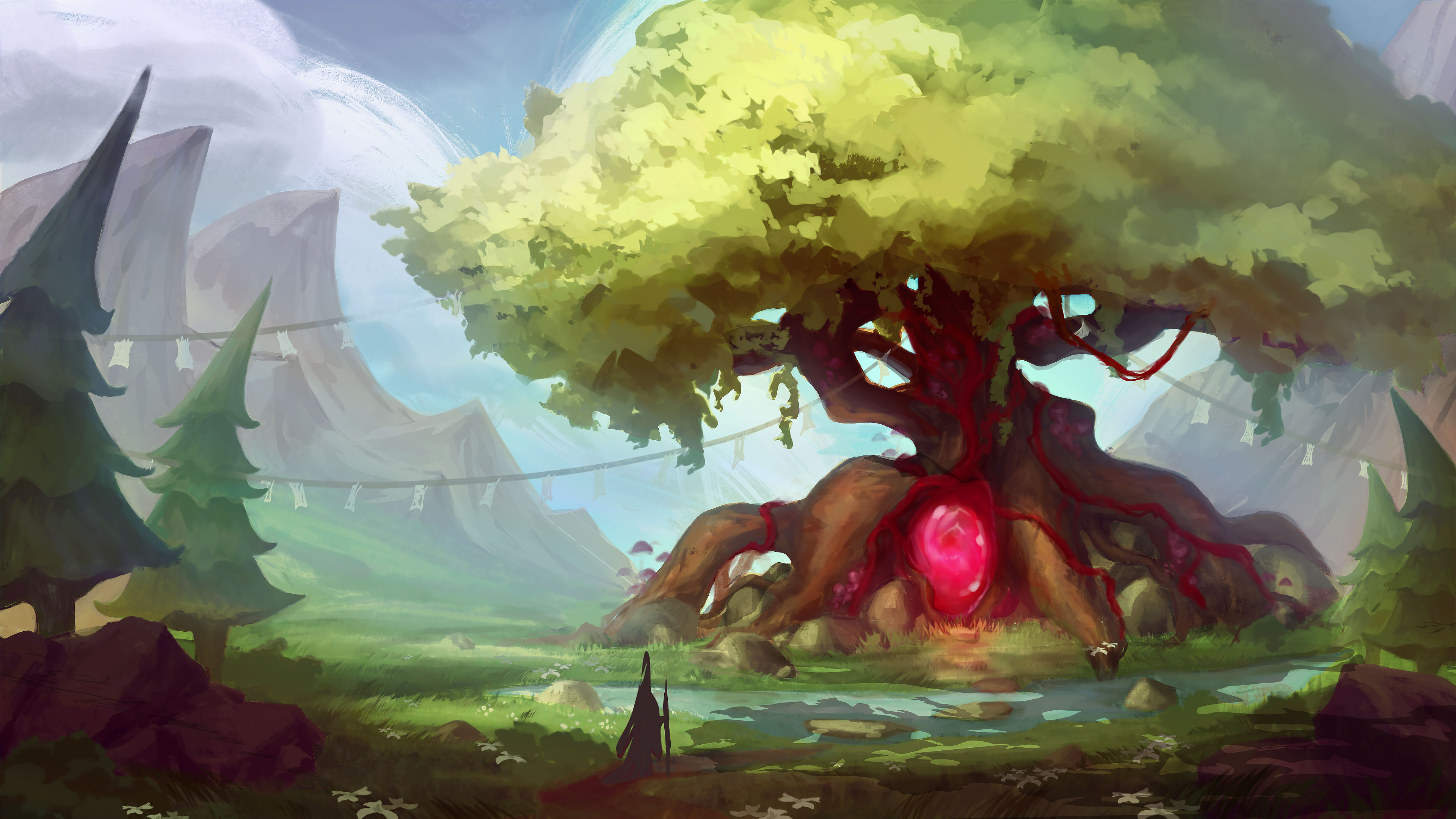 Ancient Corrupted Tree by Yndasaer for Gamebridge 2023 - itch.io