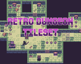 Retro Dungeon 16x16 By Mem_px