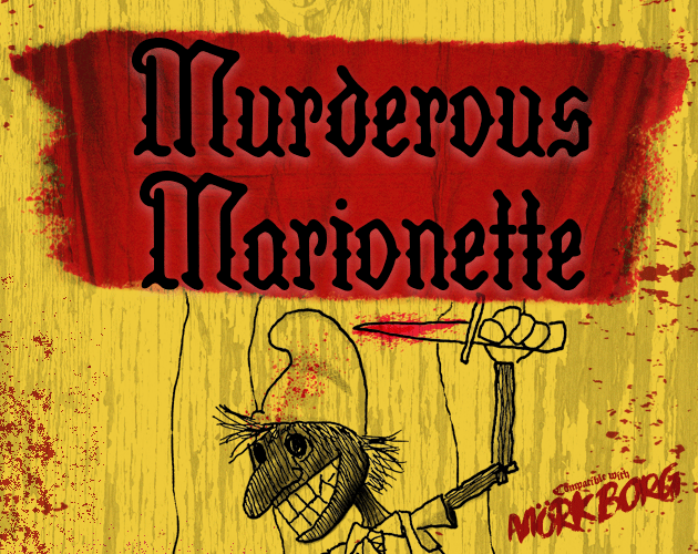 Cover image for Murderous Marionette - A Class for MORK BORG