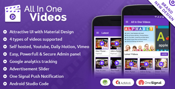 All In One Videos | Android Video Collection App