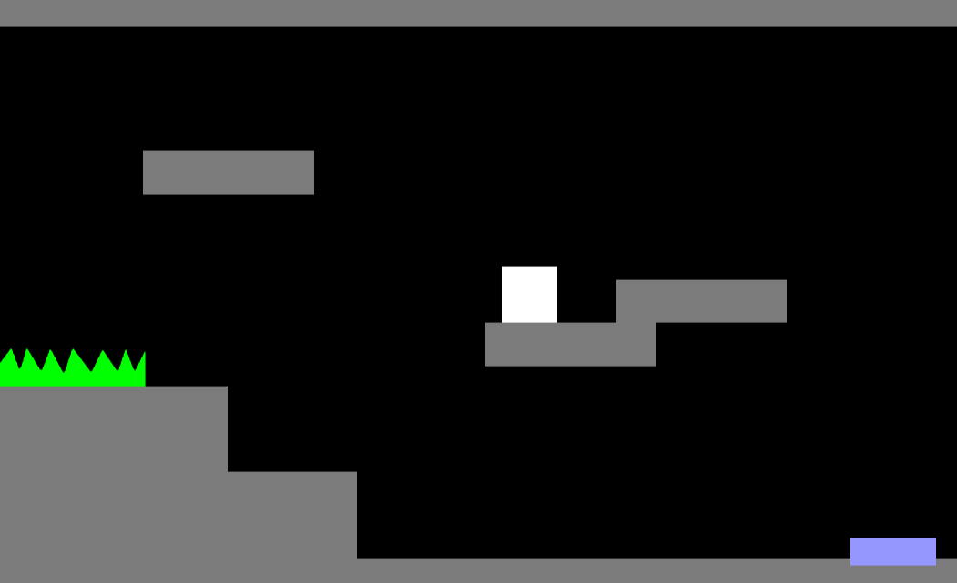 A game-dev challenge scene