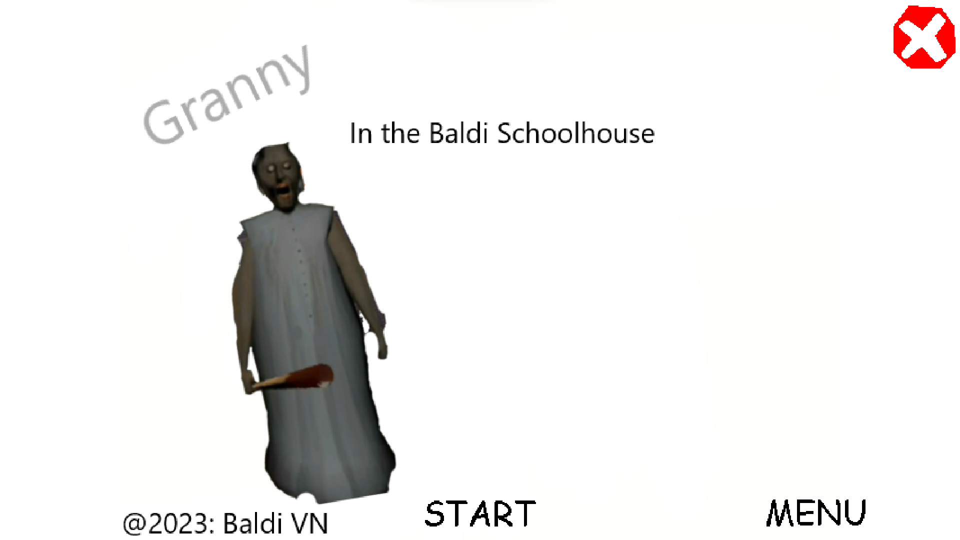 Granny In The Baldi Schoolhouse By Baldi s Basics Official VN