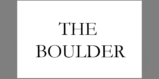 Cover image for The Boulder