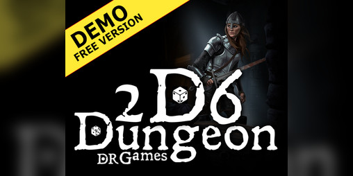 Cover image for 2D6 Dungeon Demo - A Solo Dungeon Crawler