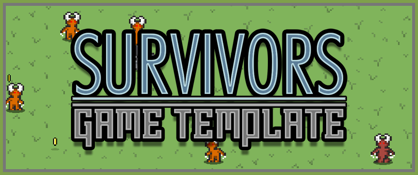 Survivors Game Template (Unity 2D, DEMO)