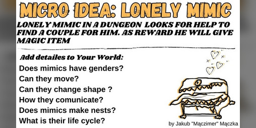 Cover image for Micro Idea: Lonely Mimic
